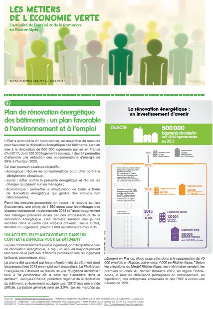 Métiers de l'économie verte n°3